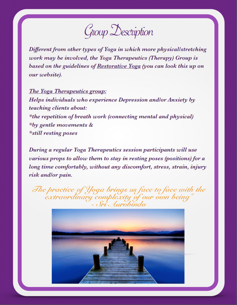 Yoga Therapy Group - Page 2 Back