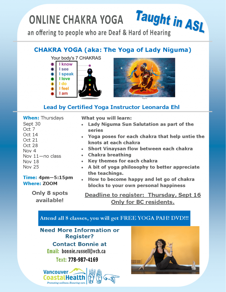 Online Chakra Yoga