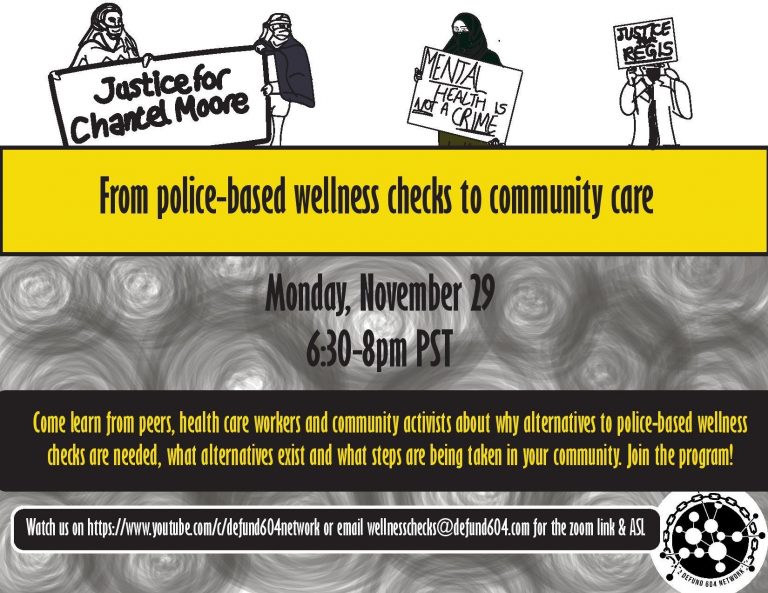 From police-based wellness checks to community care