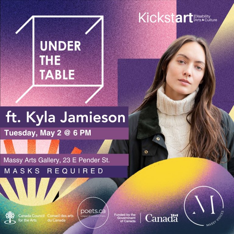Under the Table Open Mic Series ft. Kyla Jamieson