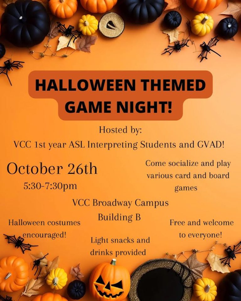 Halloween Themed Game Night