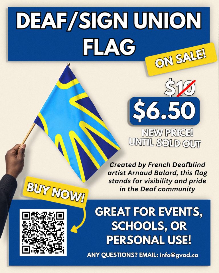 Deaf/Sign Union Flag ON SALE!