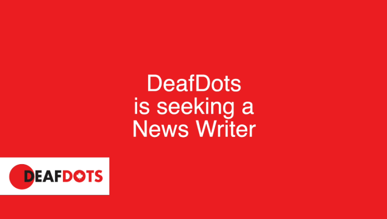 REMOTE WORK OPPORTUNITY: News Writer DeafDots