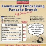 GVAD Community Fundraising Pancake Brunch flyer
