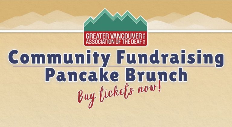 GVAD Community Fundraising Pancake Brunch