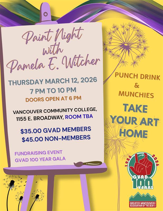 GVAD Paint Night with Pamela E. Witcher