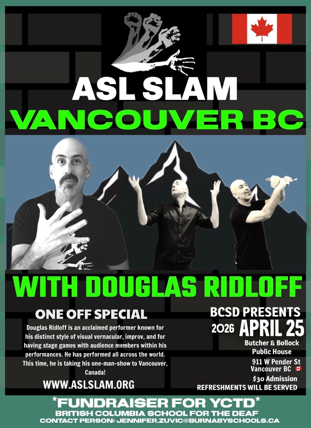 ASL Slam BCSD flyer