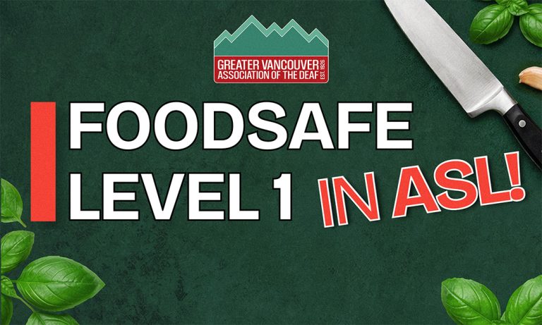 FoodSafe Level 1 in ASL with GVAD
