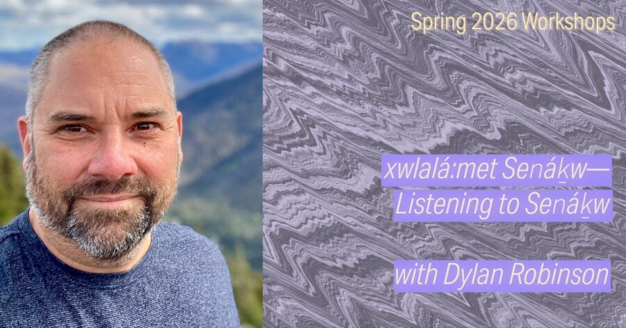 Listening to Senakw flyer