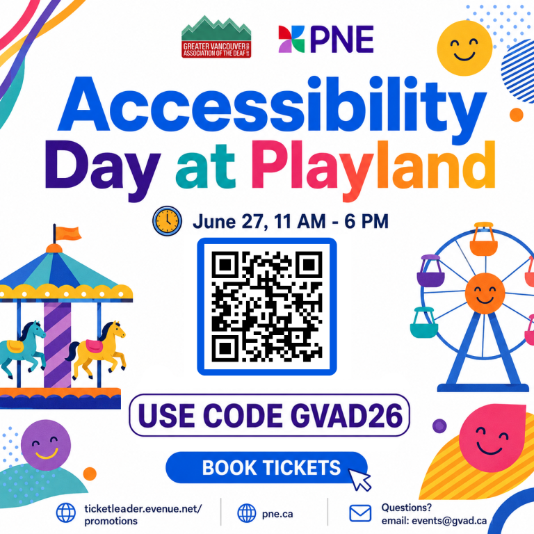 Reminder: Accessibility day at Playland with GVAD