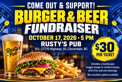 BCDSF Burger and Beer Fundraiser