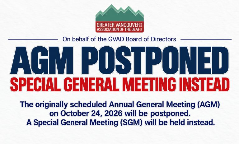 GVAD 2026 Special General Meeting